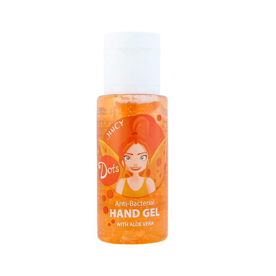 ANTIBACTERIAL HAND GEL WITH ALOE VERA - Juicy 30ml